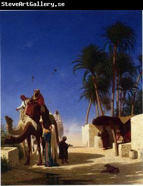 unknow artist Arab or Arabic people and life. Orientalism oil paintings  411